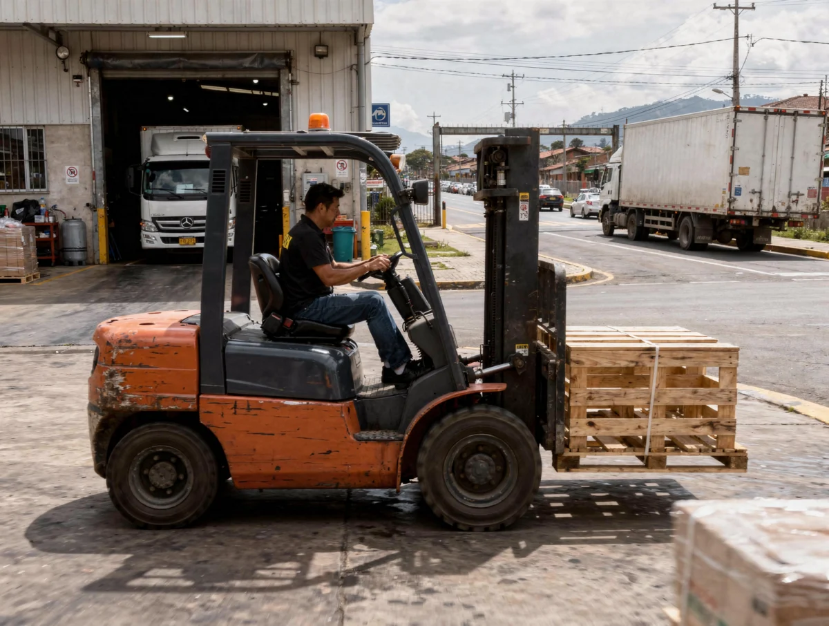 Los días que sí te ahorran horas al pedir montacargas en Tocancipá 4 Planeación de montacargas cargue descargue y agenda semanal en un parque industrial de la Sabana